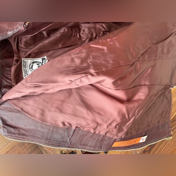 VINTAGE East West Musical Instruments, SF Leather Garment Jacket - Picture 5 of 7